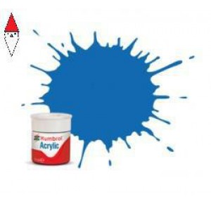 , , , ACRILICO MODELLISMO HUMBROL NO 52 BALTIC BLUE - METALLIC - 12ML ACRYLIC