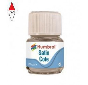 , , , SMALTO MODELLISMO HUMBROL MODELCOTE SATINCOTE 28ML BOTTLE