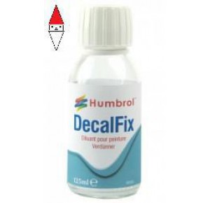 , , , SMALTO MODELLISMO HUMBROL DECALFIX 125ML BOTTLE