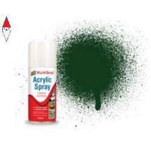 , , , SPRAY PLASTICA MODELLISMO HUMBROL NO 3 BRUNSWICK GREEN - MODELLERS SPRAY 150 ML