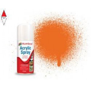 , , , SPRAY PLASTICA MODELLISMO HUMBROL NO 18 ORANGE - MODELLERS SPRAY 150 ML