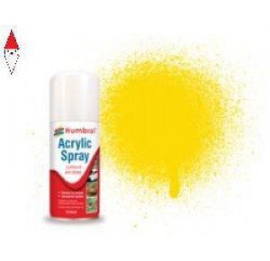 , , , SPRAY PLASTICA MODELLISMO HUMBROL NO 69 YELLOW - MODELLERS SPRAY 150 ML