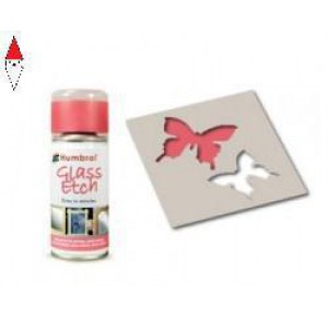 , , , SPRAY PLASTICA MODELLISMO HUMBROL GLASS ETCH RED 150ML