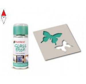, , , SPRAY PLASTICA MODELLISMO HUMBROL GLASS ETCH GREEN 150ML