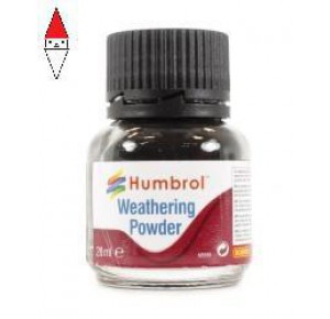 , , , HUMBROL WEATHERING POWDER 28ML - BLACK