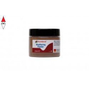 , , , PIGMENTI MODELLISMO HUMBROL WEATHERING POWDER DARK RUST - 45ML