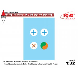 , , , ICM 1/32 GLOSTER GLADIATOR MK.I/II IN FOREIGN SERVICES 2