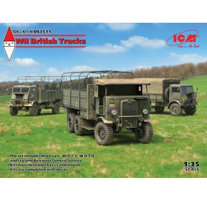 , , , ICM 1/35 WWII BRITISH TRUCKS