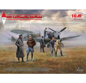 , , , ICM 1/48 WWII LUFTWAFFE AIRFIELD