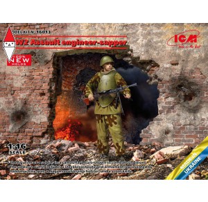 , , , ICM 1/16 WW2 SOVIET ASSAULT ENGINEER-SAPPER