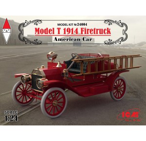 , , , ICM 1/24 MODEL T 1914 FIRETRUCK AMERICAN CAR (NEW MOLDS)