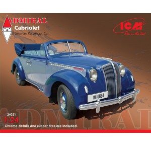 , , , ICM 1/24 ADMIRAL CABRIOLET WWII GERMAN PASSENGER CAR