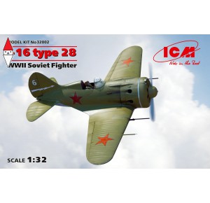 , , , ICM 1/32 I-16 TYPE 28 WWII SOVIET FIGHTER