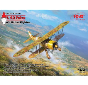 , , , ICM 1/32 CR. 42 FALCO WWII ITALIAN FIGHTER