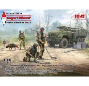 , , , ICM 1/35   DANGER  MINES    UKRAINE. SUMMER 2022
