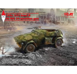 , , , ICM 1/35 SD.KFZ. 247 AUSF.B WITH MG 34 MACHINE GUN