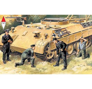 , , , ICM 1/35 GERMAN TANK CREW (1943-1945)
