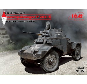 , , , ICM 1/35 PANZERSPAHWAGEN P 204 (F) WWII GERMAN ARMOURED VEHICLE