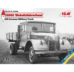 , , , ICM 1/35 V3000S EINHEITSFAHRERHAUS WWII GERMAN MILITARY TRUCK