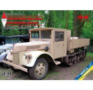 , , , ICM 1/35 V3000S/SSM MAULTIER EINHEITSFAHRERHAUS WWII GERMAN TRUCK