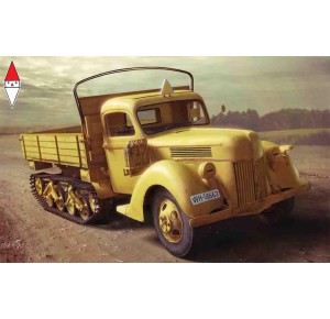, , , ICM 1/35 V3000S/SS M (SD.KFZ.3B) MAULTIER WWII GERMAN SEMI-TRACKED TRUCK