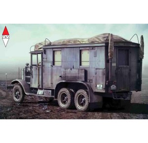 , , , ICM 1/35 KRUPP L3H163 KFZ.72 WWII GERMAN RADIO COMMUNICATION TRUCK