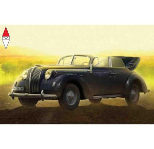 , , , ICM 1/35 ADMIRAL CABRIOLET WWII GERMAN STAFF CAR WITH FIGURES
