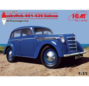 , , , ICM 1/35 MOSKVITCH-401-420 SALOON SOVIET PASSENGER CAR