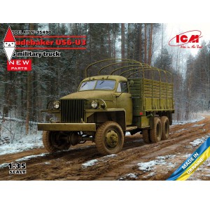 , , , ICM 1/35 STUDEBAKER US6-U3 US MILITARY TRUCK