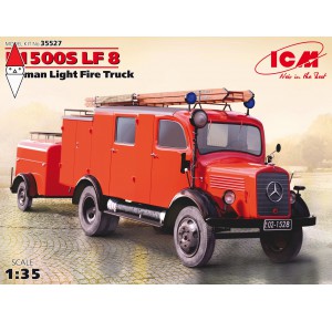 , , , ICM 1/35 L1500S LF 8 GERMAN LIGHT FIRE TRUCK