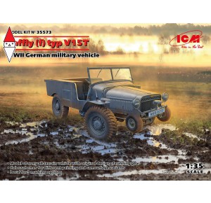 , , , ICM 1/35 LAFFLY (F) TYP V15T WWII GERMAN MILITARY VEHICLE
