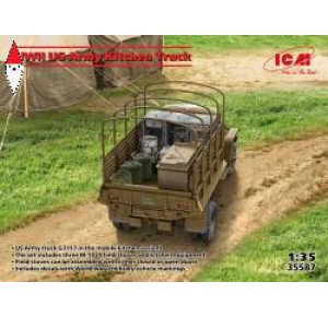 , , , ICM 1/35 WWII US ARMY KITCHEN TRUCK