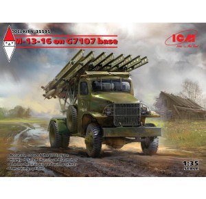 , , , ICM 1/35 BM-13-16 ON G7107 BASE