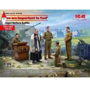 , , , ICM 1/35   YOU ARE IMPORTANT TO GOD  . PRAYER BEFORE BATTLE (100% NEW MOLDS)