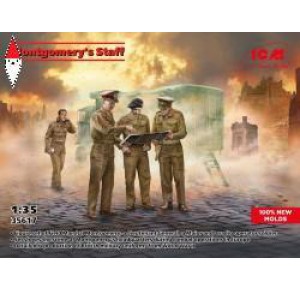, , , ICM 1/35 MONTGOMERYS STAFF