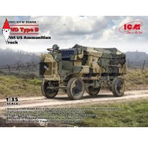 , , , ICM 1/35 FWD TYPE B, WWI US AMMUNITION TRUCK