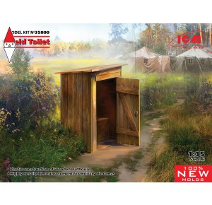 , , , ICM 1/35 WC (FIELD TOILET) (NEW MOLDS)