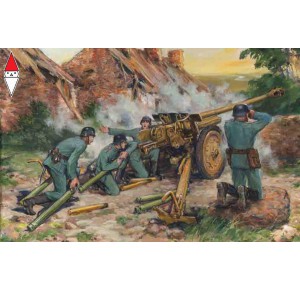 , , , ICM 1/35 762 CM PAK 36(R) WITH GERMAN CREW (4 FIGURES)