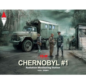 , , , ICM 1/35 CHERNOBYL1. RADIATION MONITORING STATION