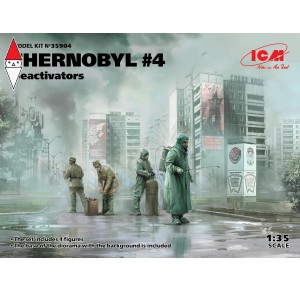 , , , ICM 1/35 CHERNOBYL4. DEACTIVATORS (4 FIGURES)