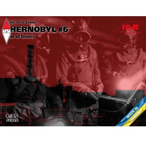 , , , ICM 1/35 CHERNOBYL6. FEAT OF DIVERS (3 FIGURES) (NEW MOLDS)