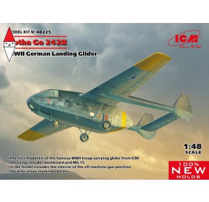 , , , ICM 1/48 GOTHA GO 242B WWII GERMAN LANDING GLIDER (NEW MOLDS)