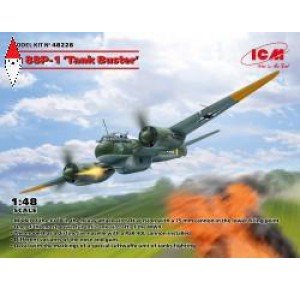 , , , ICM 1/48 JU 88P-1 TANK BUSTER