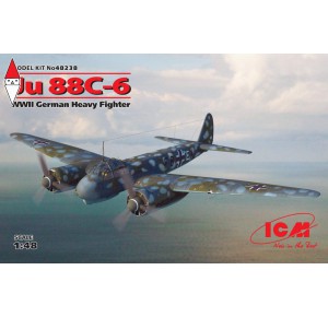 , , , ICM 1/48 JU 88C-6 WWII GERMAN HEAVY FIGHTER