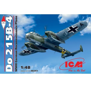 , , , ICM 1/48 DO 215 B-4 WWII GERMAN RECONNAISSANCE AIRCRAFT