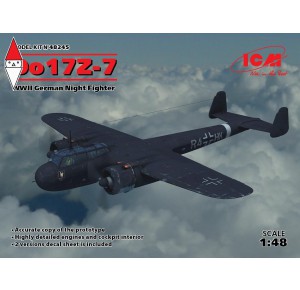 , , , ICM 1/48 DO 17Z-7 WWII GERMAN NIGHT FIGHTER