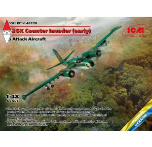 , , , ICM 1/48 B-26K COUNTER INVADER (EARLY) US ATTACK AIRCRAFT