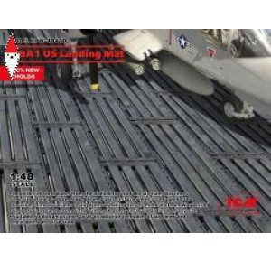 , , , ICM 1/48 M8A1 US LANDING MAT (153X245 MM) (NEW MOLDS)