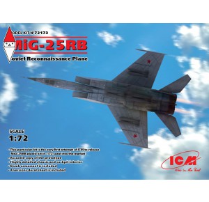 , , , ICM 1/72 MIG-25 RB SOVIET RECONNAISSANCE PLANE