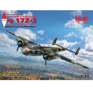 , , , ICM 1/72 DO 17Z-2 WWII FINNISH BOMBER